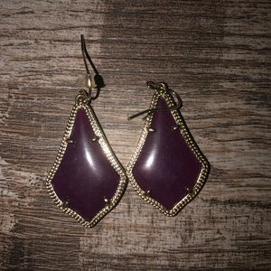 Kendra Scott Alex Earrings in Purple